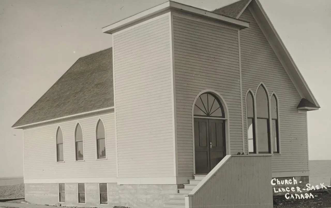 Church at Lancer, about 1910